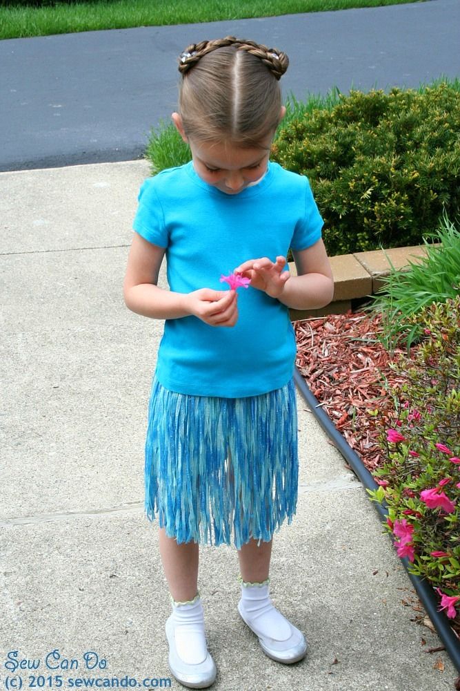 Sew Can Do Fanciful Fringe Skirt Made Easy Using My Own Fringemaker